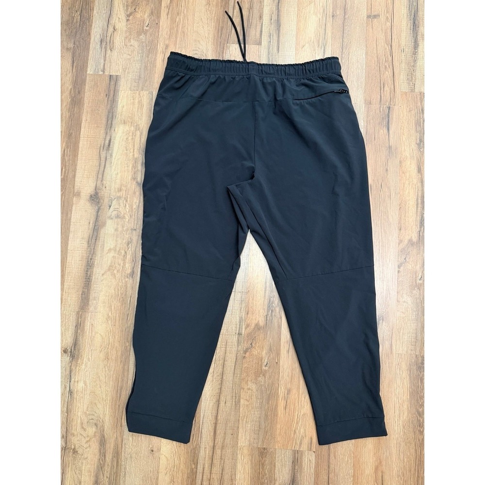 Nike Dri Fit Pants XXL Black Athletic Jogger Stretch Zip Pocket Training - Picture 4 of 10
